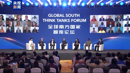 △共同发布倡议的部分“全球南方”国家智库代表