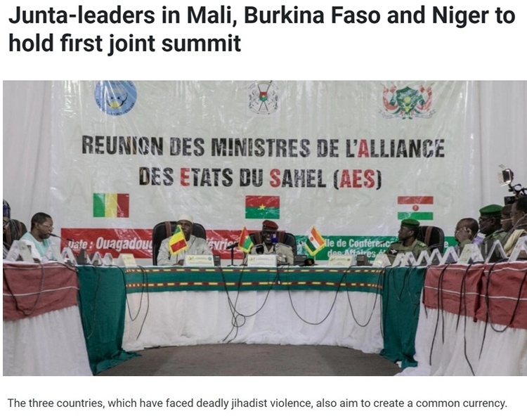 西非三国成立新联邦 渴望摆脱外国控制!